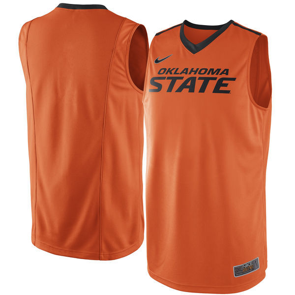 NCAA Oklahoma State Cowboys Nike No. 1 Replica Master Jersey - Orange