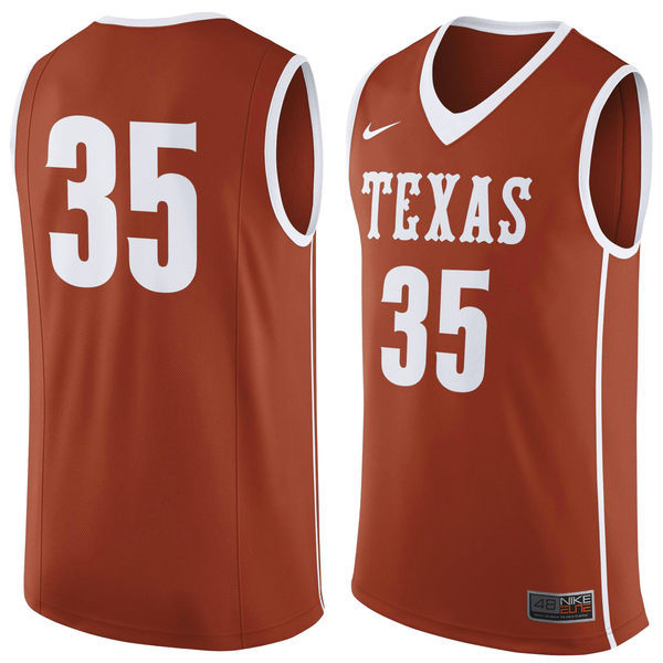 NCAA Texas Longhorns #35 Nike Jersey Orange 