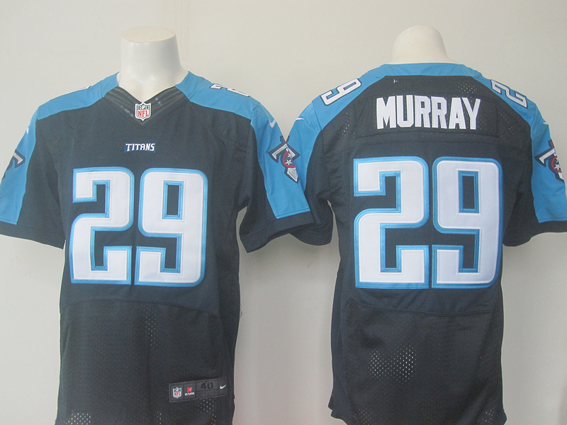 Nike NFL Tennessee Titans #29 Murray D.Blue Elite Jersey