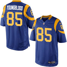 Nike Los Angeles Rams #85 Jack Youngblood Royal Blue Elite Jersey.jpeg