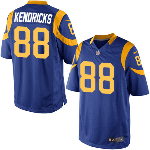 Mens Nike Los Angeles Rams #88 Lance Kendicks Elite Blue Jersey