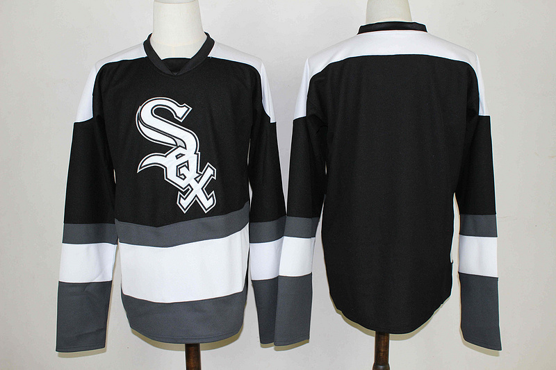 Personalized MLB Chicago White Sox Long Sleeve Name Number Jersey
