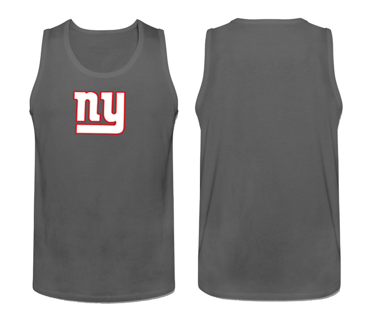 Mens Nike Grey New York Giants Cotton Team Tank Top 