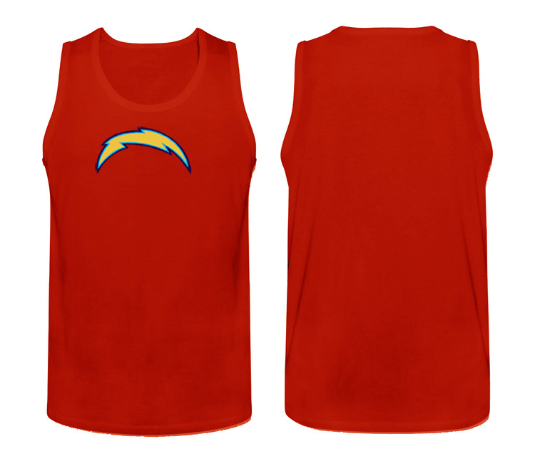 Mens Nike Red San Diego Charger Cotton Team Tank Top 