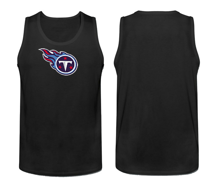 Mens Nike Black Tennessee Titans Cotton Team Tank Top 