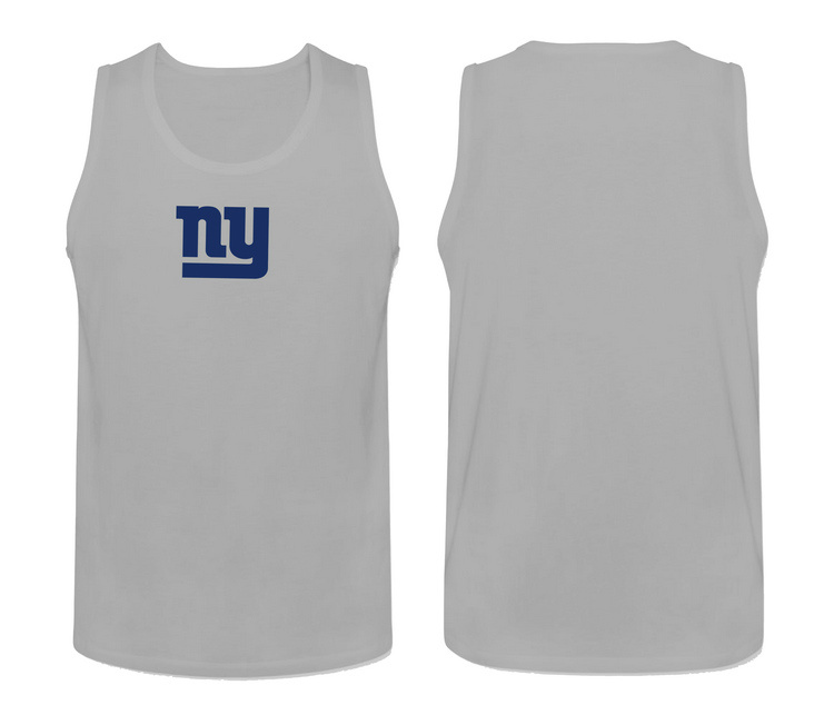 Mens Nike L.Grey 2 New York Giants Cotton Team Tank Top 