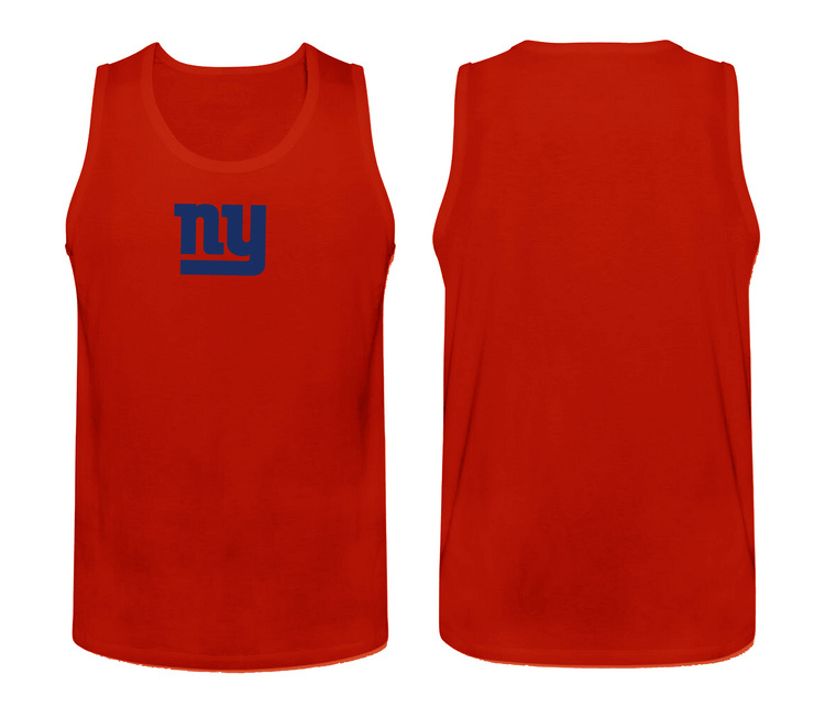 Mens Nike Red 2 New York Giants Cotton Team Tank Top 