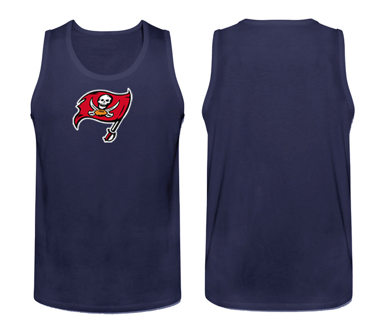 Mens Nike D.Blue Tampa Bay Buccaneers Cotton Team Tank Top 