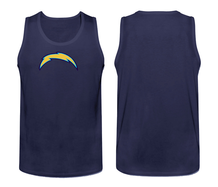 Mens Nike D.Blue San Diego Charger Cotton Team Tank Top 