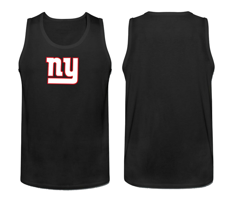 Mens Nike Black New York Giants Cotton Team Tank Top 