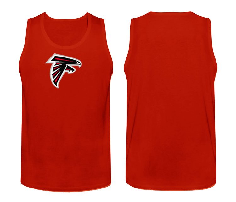 Mens Nike Red Atlanta Falcons Cotton Team Tank Top 