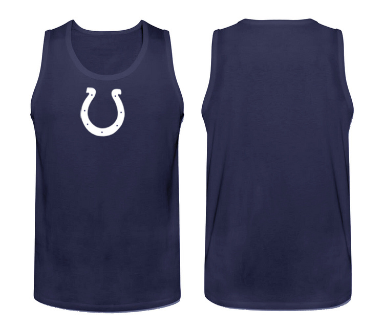 Mens Nike D.Blue 2 Indianapolis Colts Cotton Team Tank Top 