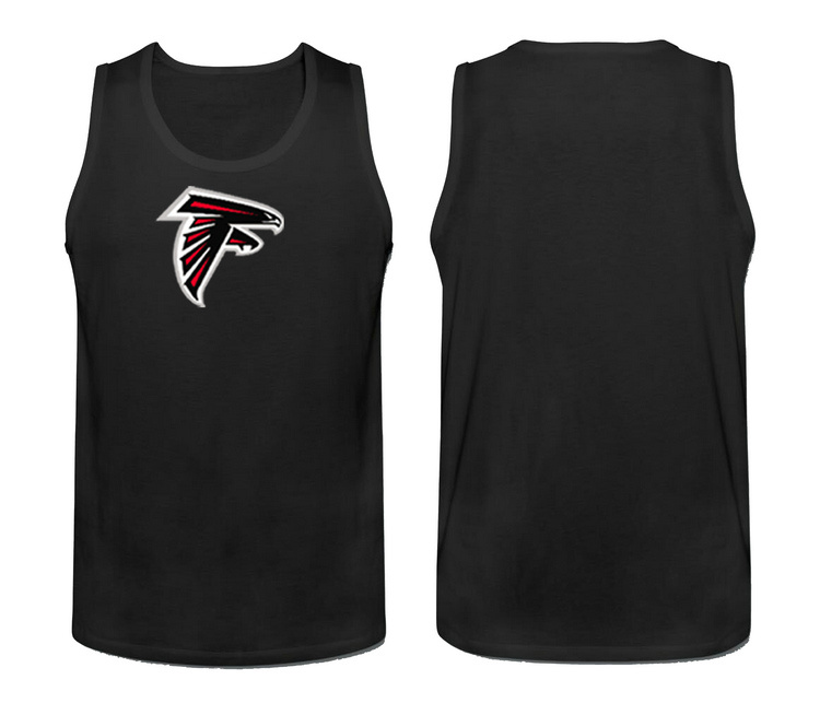 Mens Nike Black Atlanta Falcons Cotton Team Tank Top 