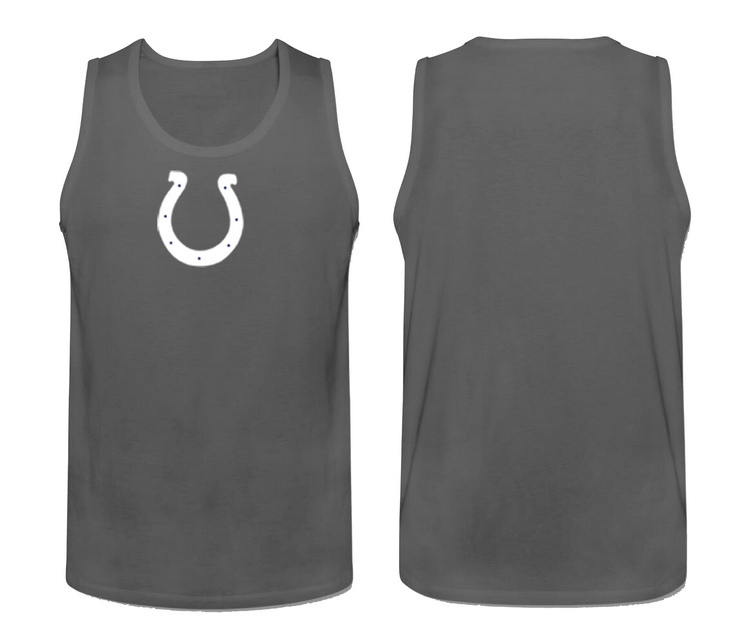 Mens Nike Grey 2 Indianapolis Colts Cotton Team Tank Top 