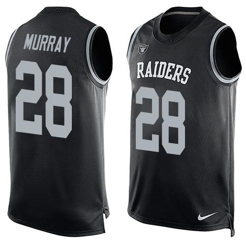 NFL Oakland Raiders #28 Murray Blue Limited Tank Top Jersey