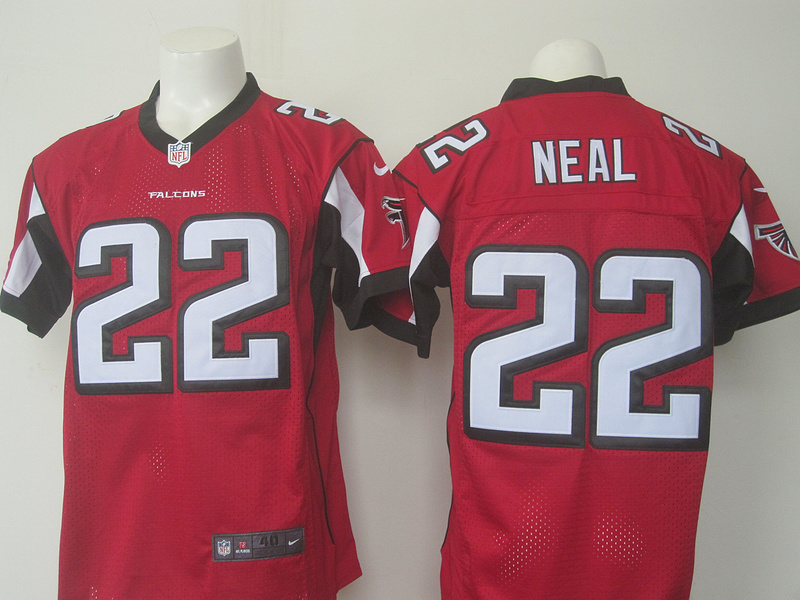 Nike Atlanta Falcons #22 Neal Red Elite Jersey