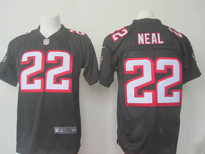Nike Atlanta Falcons #22 Neal Black Elite Jersey