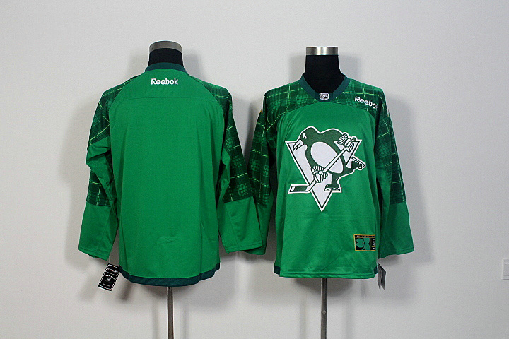 NHL Pittsburgh Penguins Blank Green Jersey
