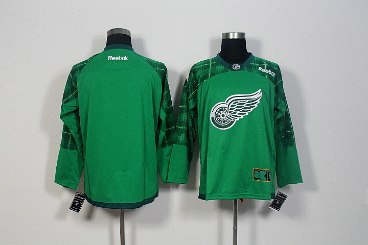 NHL Detroit Red Wings Blank Green Jersey