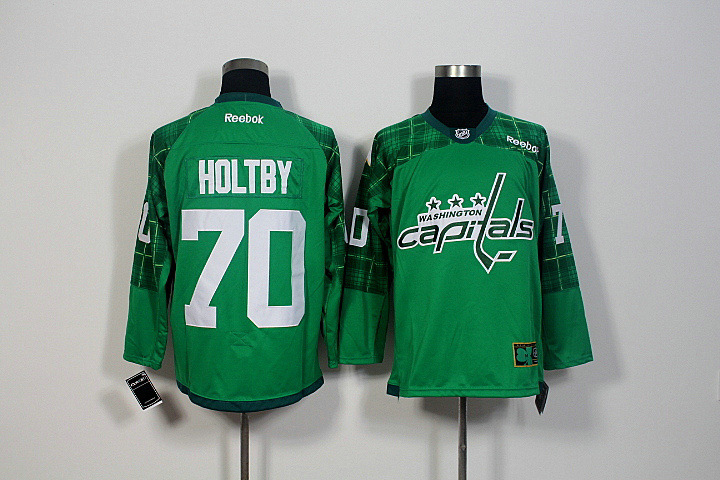 NHL Washington Captitals #70 Holtby Green Jersey