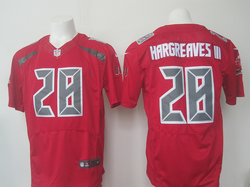 Nike NFL Tampa Bay Buccaneers #20 Hargreaves III Red Elite Jersey