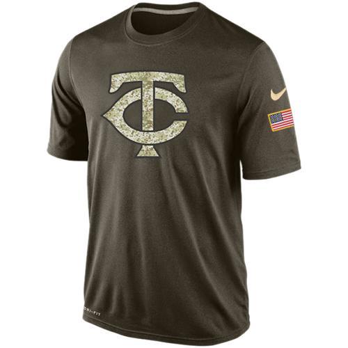 Mens Minnesota Twins Salute To Service Nike Dri-FIT T-Shirt