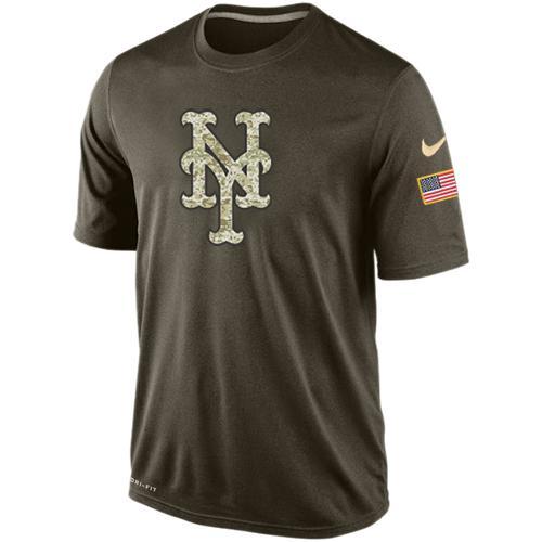 Mens New York Mets Salute To Service Nike Dri-FIT T-Shirt