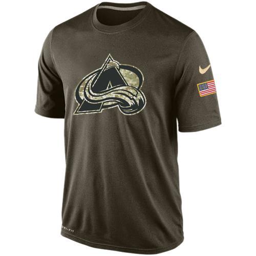 Mens Colorado Avalanche Salute To Service Nike Dri-FIT T-Shirt 