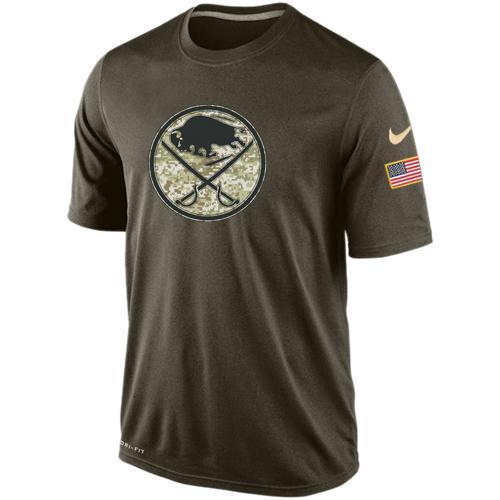 Mens Buffalo Sabres Salute To Service Nike Dri-FIT T-Shirt 
