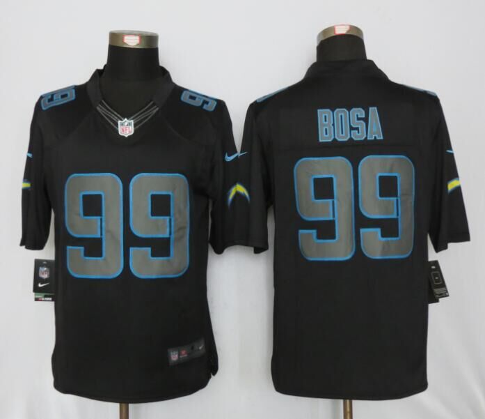 New Nike San Diego Charger #99 Bosa Impact Limited Black Jersey