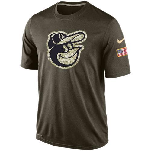 Mens Baltimore Orioles Salute To Service Nike Dri-FIT T-Shirt 