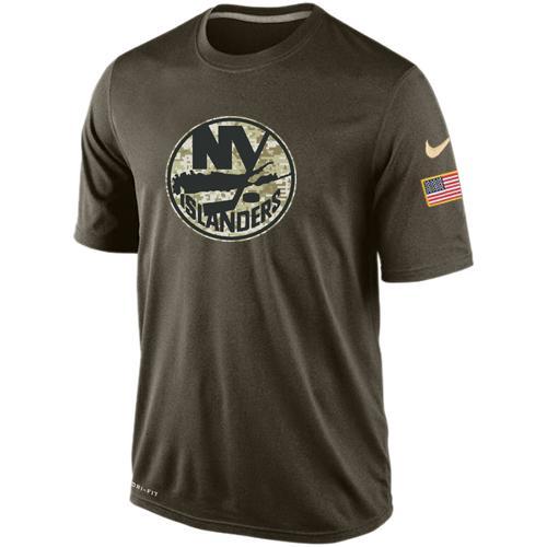 Mens New York Islanders Salute To Service Nike Dri-FIT T-Shirt 