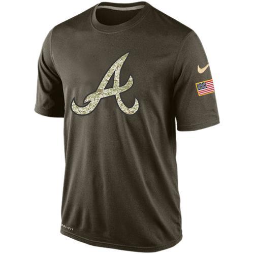 Mens Atlanta Braves Salute To Service Nike Dri-FIT T-Shirt (2) 
