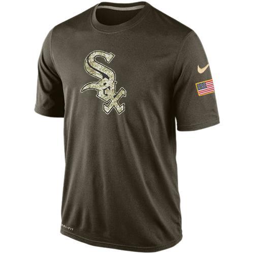 Mens Chicago White Sox Salute To Service Nike Dri-FIT T-Shirt 