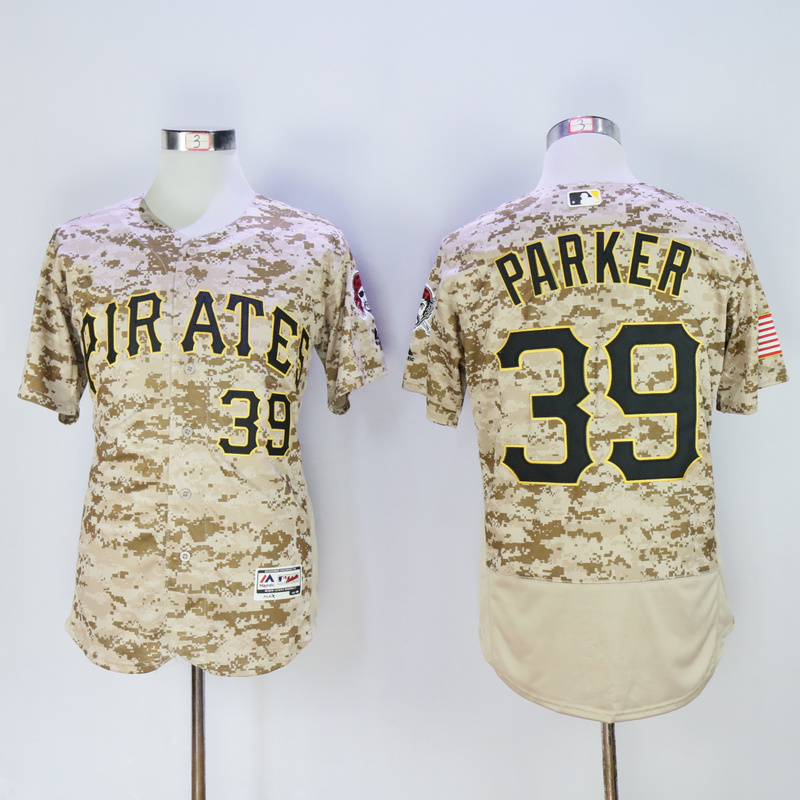 MLB Pittsburgh Pirates #39 Parker Camo Jersey