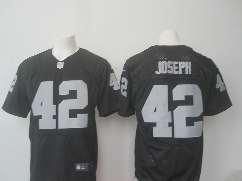 Nike NFL Oakland Raiders #42 Joseph Black Elite Jersey