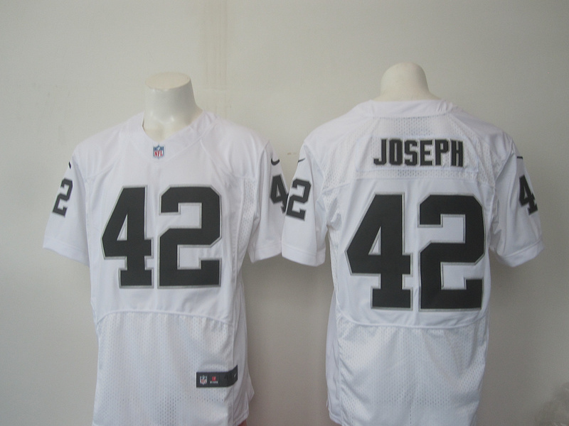 Nike NFL Oakland Raiders #42 Joseph White Elite Jersey