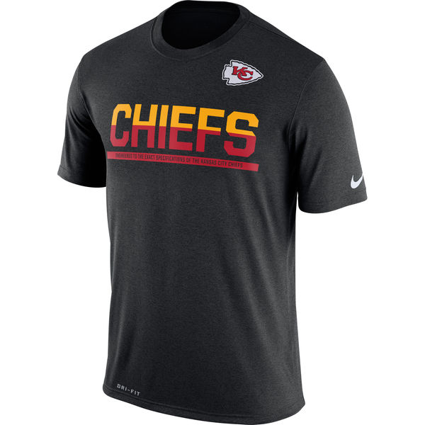 NFL Kansas City Chiefs Black T-Shirt