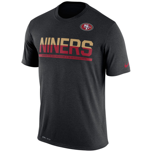 NFL San Francisco 49ers Black T-Shirt