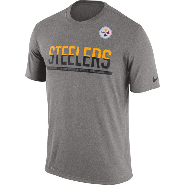 NFL Pittsburgh Steelers Grey T-Shirt