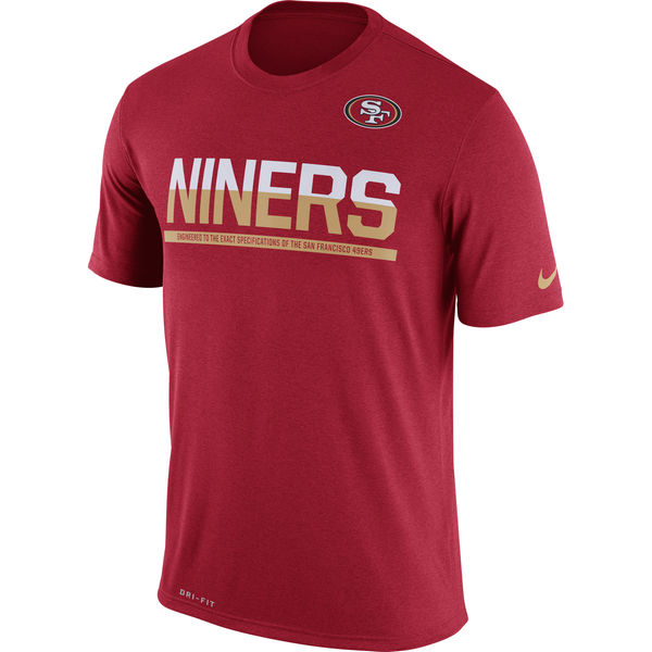 NFL San Francisco 49ers Red T-Shirt
