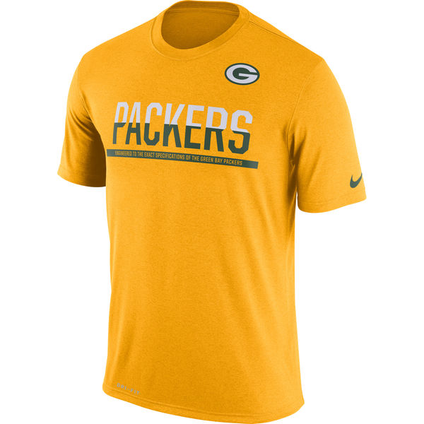 NFL Green Bay Packers Yellow T-Shirt