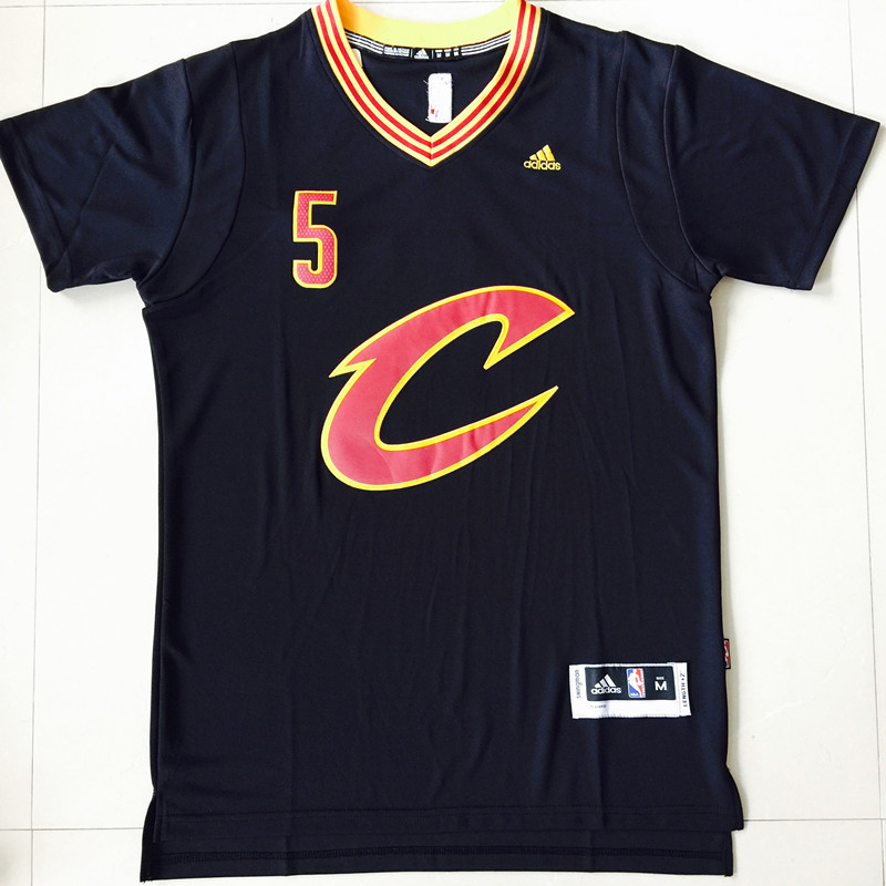 NBA Cleveland Cavaliers #5 Smith Blue Jersey