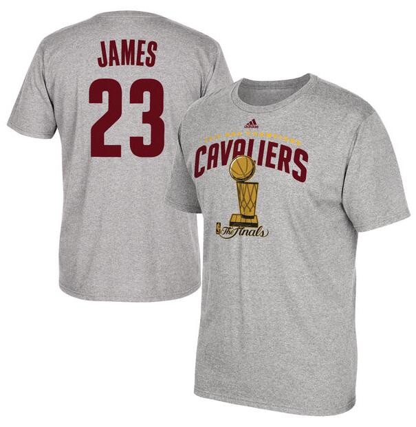 NBA Clevealand Cavaliers #23 James Grey T-Shirt