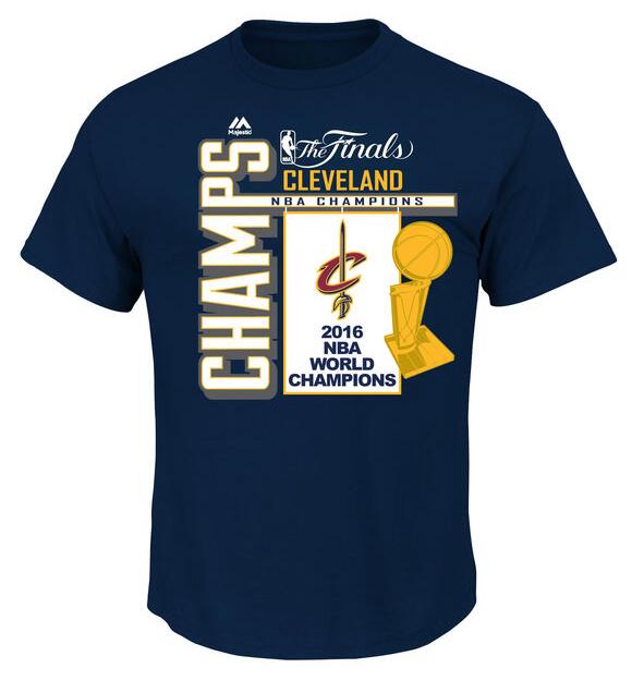 NBA Clevealand Cavaliers The Final Champion Blue T-Shirt