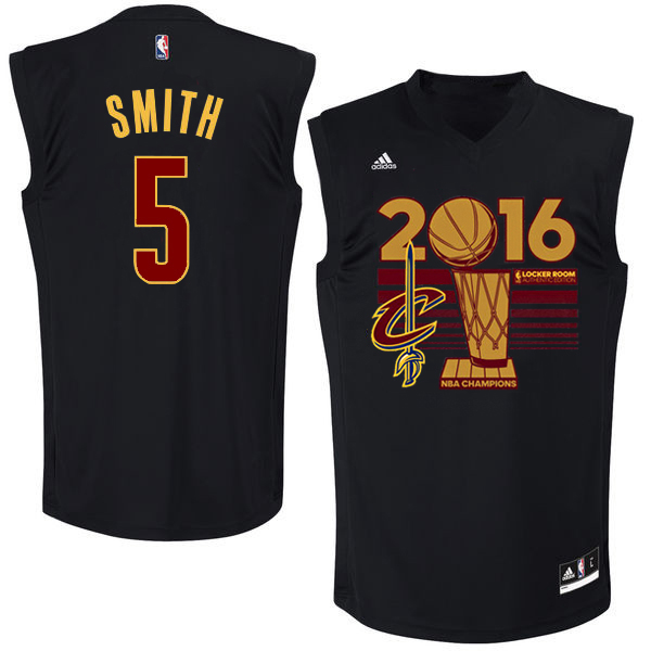 NBA Golden State Warriors #5 Smith Champion 2016 Jersey