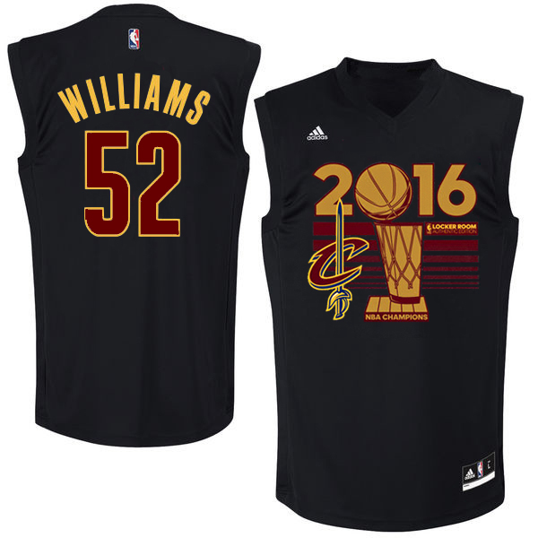 NBA Golden State Warriors #52 Williams Champion 2016 Jersey