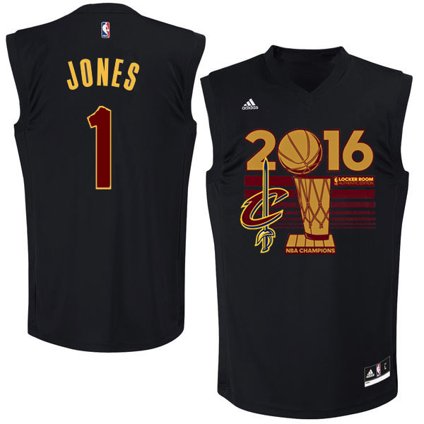 NBA Golden State Warriors #1 Jones Champion 2016 Jersey