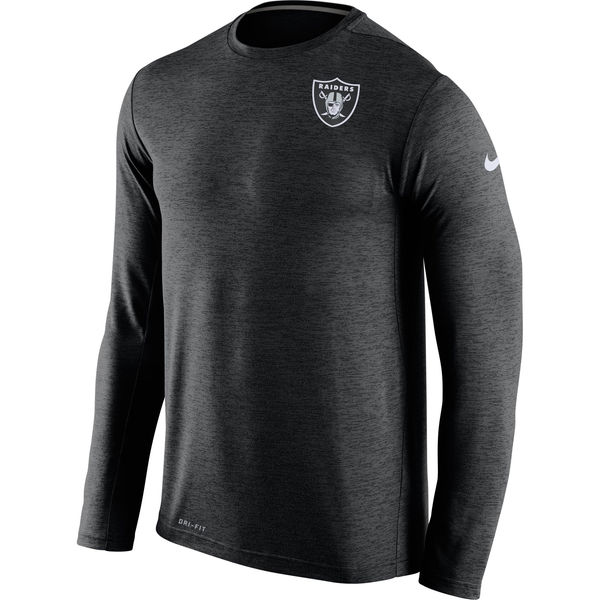 NFL Oakland Raiders Long Sleeve T-Shirt Black