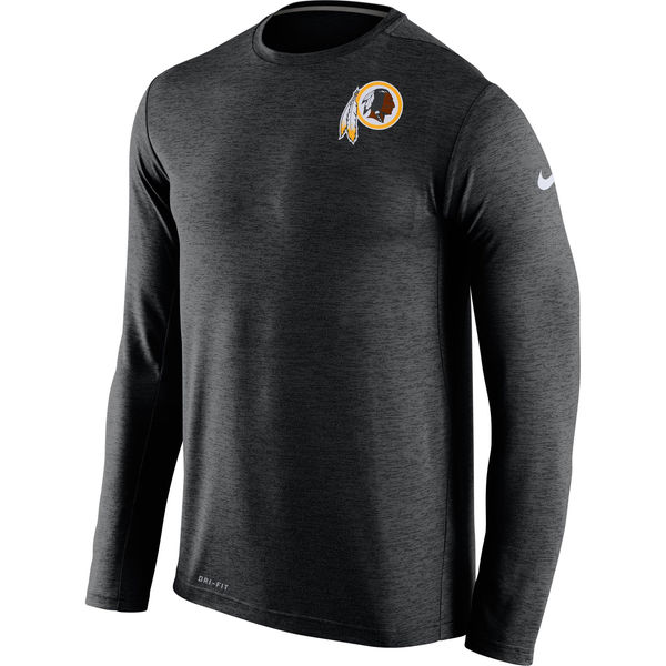 NFL Washington Redskins Long Sleeve T-Shirt Black